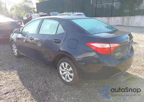 2019 Toyota Corolla Le z USA, uszkodzony, nr VIN 2T1BURHE9KC145399